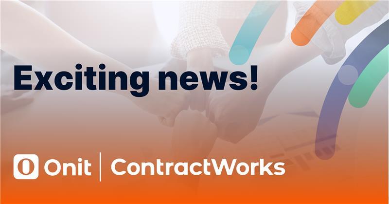 ContractWorks Is Moving to Onit.com: Same Trusted Contract Management, Stronger Future with Onit image