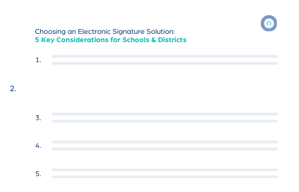Electronic Signature