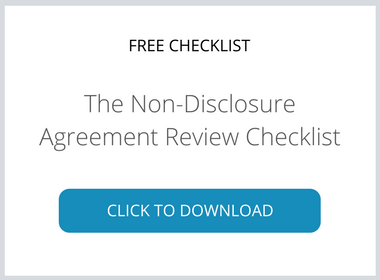 Download the NDA Review Checklist.
